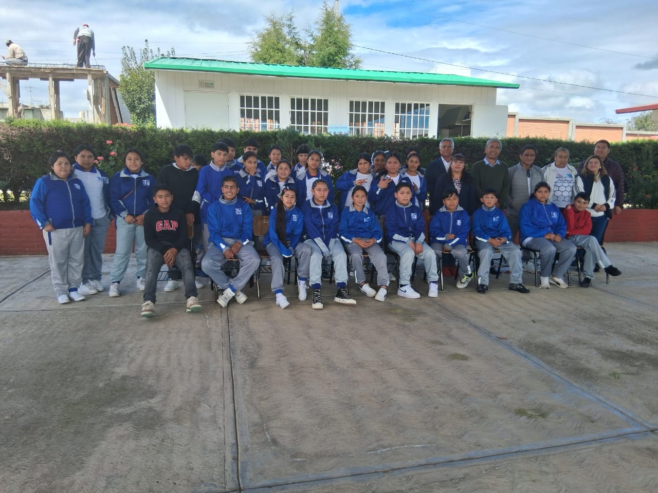 Celebra 28 años de su fundación la Telesecundaria 11 de Septiembre de Españita